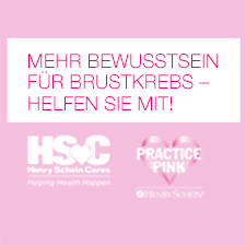 Mit der Practice Pink-Kampagne unterstützt Henry Schein auch in diesem Jahr den Kampf gegen den Brustkrebs.